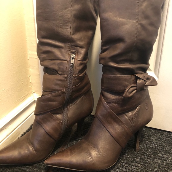 Bronx brown leather boots Size 8.5 - Picture 2 of 7